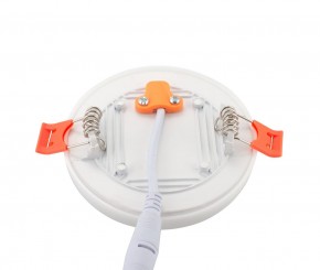 DK4604-WW Встраиваемый светильник, IP 20, 18 Вт, LED 3000, белый, пластик в Ноябрьске - noyabrsk.mebel24.online | фото 5
