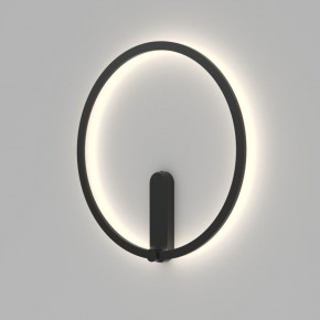DK5035-BK Бра ROUND со светодиодом, IP20, 24W, 3000/4000/6500K, черный, алюминий в Ноябрьске - noyabrsk.mebel24.online | фото