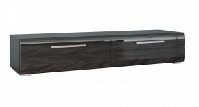 ДОМИНО Тумба ТВ 1800 (черный/черный глянец) в Ноябрьске - noyabrsk.mebel24.online | фото