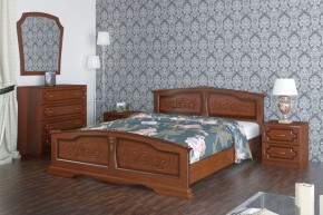 ЕЛЕНА Кровать из массива 1600 в Ноябрьске - noyabrsk.mebel24.online | фото 4
