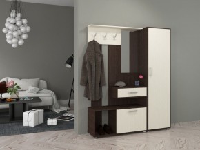ЭНТЕР 1 Прихожая (модульная) дуб молочный/венге в Ноябрьске - noyabrsk.mebel24.online | фото
