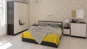 Фиеста Кровать 1800, цвет венге/дуб лоредо, ШхГхВ 183,5х203,5х80 см., сп.м. 1800х2000 мм., без матраса, основание есть в Ноябрьске - noyabrsk.mebel24.online | фото 5