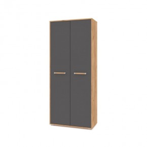 ФЛОРИДА Ф20 Шкаф 2-х створчаты (дуб золотой/графит) в Ноябрьске - noyabrsk.mebel24.online | фото