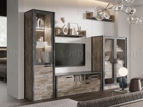 Гостиная Амели (модульная) Дуб Юкон-Бетон темный в Ноябрьске - noyabrsk.mebel24.online | фото