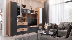 БЕЛЛА Гостиная (модульная) графит в Ноябрьске - noyabrsk.mebel24.online | фото 1