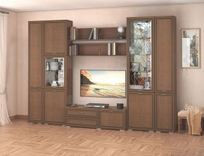Гостиная-горка Ливорно орех в Ноябрьске - noyabrsk.mebel24.online | фото 4