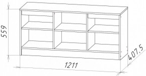 НИЦЦА Гостиная (модульная) в Ноябрьске - noyabrsk.mebel24.online | фото 3