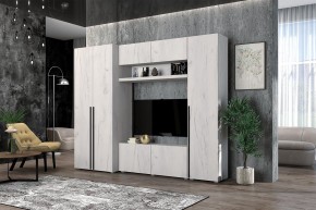 Гостиная Норден (Дуб Крафт белый) в Ноябрьске - noyabrsk.mebel24.online | фото