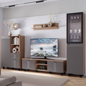 Гостиная Олива (Дуб каньон/MF14 Муссон софт) в Ноябрьске - noyabrsk.mebel24.online | фото