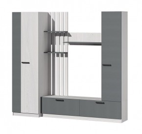 Гостиная Юджи (Анкор светлый/Графит) в Ноябрьске - noyabrsk.mebel24.online | фото 2