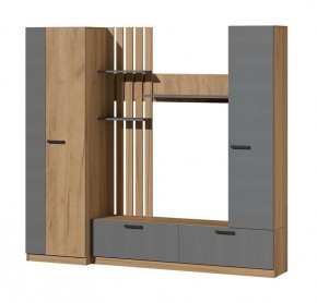 Гостиная Юджи (Дуб Крафт золотой/Графит) в Ноябрьске - noyabrsk.mebel24.online | фото 2