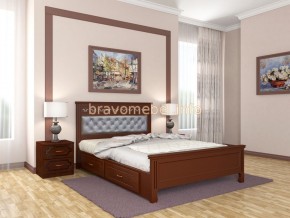 ГРАЦИЯ Кровать из массива 1600 с 2-мя ящиками  в Ноябрьске - noyabrsk.mebel24.online | фото 2