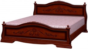 КАРИНА-1 Кровать из массива 1600 (Орех) в Ноябрьске - noyabrsk.mebel24.online | фото