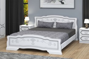 КАРИНА-6 Кровать из массива 1600 в Ноябрьске - noyabrsk.mebel24.online | фото 1