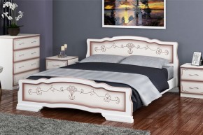 КАРИНА-6 Кровать из массива 1600 в Ноябрьске - noyabrsk.mebel24.online | фото 7