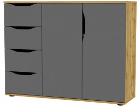 Комод Astrid K201 (ДВ-Графит) в Ноябрьске - noyabrsk.mebel24.online | фото