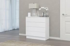 Комод Фаворит-3 (Белый текстурный) в Ноябрьске - noyabrsk.mebel24.online | фото