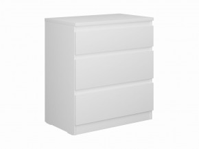 Комод КАСТОР с тремя ящиками, цвет белый в Ноябрьске - noyabrsk.mebel24.online | фото