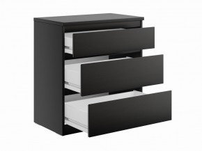 Комод КАСТОР с тремя ящиками, цвет Дуб Венге в Ноябрьске - noyabrsk.mebel24.online | фото 2