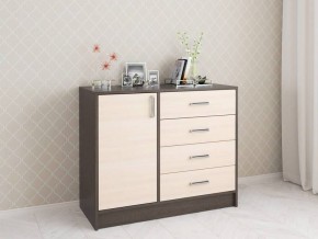 Комод Катрин-6 венге/дуб молочный в Ноябрьске - noyabrsk.mebel24.online | фото