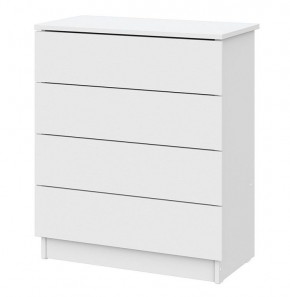 Комод КМ 1 (Серия 2) Белый текстурный в Ноябрьске - noyabrsk.mebel24.online | фото 3
