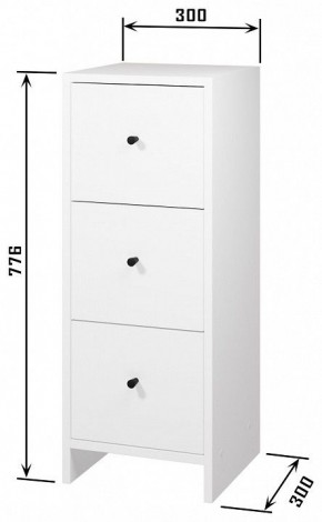 Комод Квадро в Ноябрьске - noyabrsk.mebel24.online | фото 4