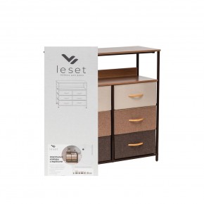 Комод Leset Локи 6 ящ. с полкой в Ноябрьске - noyabrsk.mebel24.online | фото 11