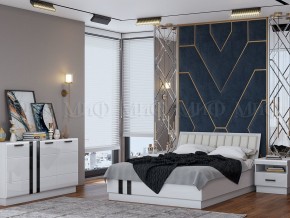 МАГНОЛИЯ Комод (Белый глянец/Белый) в Ноябрьске - noyabrsk.mebel24.online | фото 3