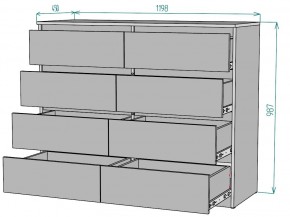 Комод Мальта K133 в Ноябрьске - noyabrsk.mebel24.online | фото 2