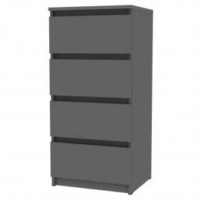 Комод Malta light K126 (Графит) в Ноябрьске - noyabrsk.mebel24.online | фото