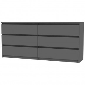 Комод Malta light K144 (Графит) в Ноябрьске - noyabrsk.mebel24.online | фото