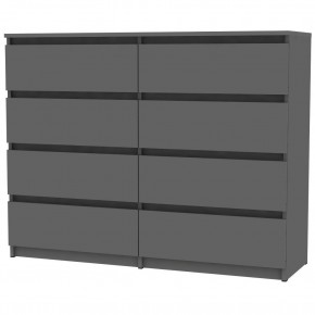 Комод Malta light K146 (Графит) в Ноябрьске - noyabrsk.mebel24.online | фото