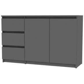Комод Malta light K187 (Графит) в Ноябрьске - noyabrsk.mebel24.online | фото