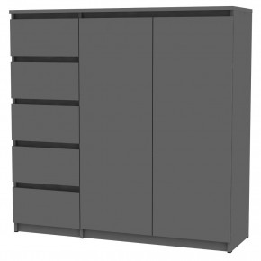 Комод Malta light K191 (Графит) в Ноябрьске - noyabrsk.mebel24.online | фото