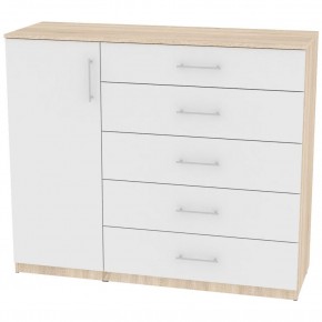 Комод "Калисто (K40)" ручка рейлинг (ДСС-Белый) в Ноябрьске - noyabrsk.mebel24.online | фото