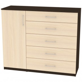 Комод "Калисто (K40)" ручка рейлинг (Венге-ДМ) в Ноябрьске - noyabrsk.mebel24.online | фото