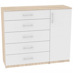 Комод "Калисто (K41)" ручка рейлинг (ДСС-Белый) в Ноябрьске - noyabrsk.mebel24.online | фото