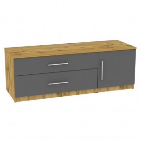 Комод "Калисто (K53)" ручка рейлинг (ДВ-Графит) в Ноябрьске - noyabrsk.mebel24.online | фото
