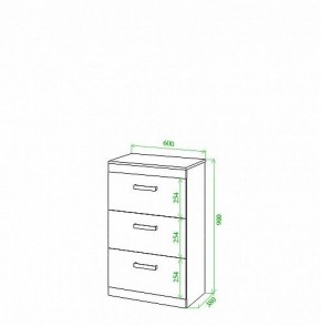 Комод Tiovo Км60 в Ноябрьске - noyabrsk.mebel24.online | фото 2