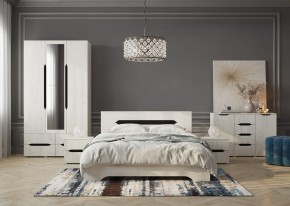 Комод Вега 1200 (Крафт белый - Венге) в Ноябрьске - noyabrsk.mebel24.online | фото 3