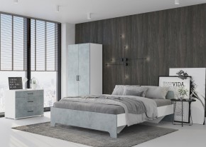 Комод VICTOR (Белый/Бетон) в Ноябрьске - noyabrsk.mebel24.online | фото 3