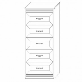 Комод высокий Неаполь в Ноябрьске - noyabrsk.mebel24.online | фото 4