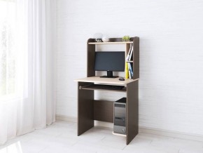 Компьютерный стол Грета-1 венге/дуб молочный в Ноябрьске - noyabrsk.mebel24.online | фото