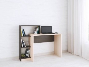 Компьютерный стол Квартет-2 венге/дуб молочный в Ноябрьске - noyabrsk.mebel24.online | фото