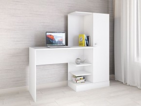 Компьютерный стол Квартет-6 Белый в Ноябрьске - noyabrsk.mebel24.online | фото