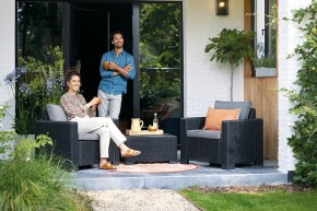 Комплект кресел Калифорния (California chair) графит в Ноябрьске - noyabrsk.mebel24.online | фото 3