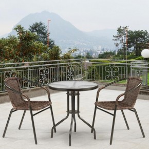Комплект мебели Асоль-7 TLH-037B/TLH-060 brown-2pcs в Ноябрьске - noyabrsk.mebel24.online | фото 2