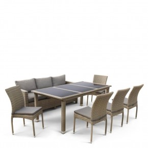 Комплект плетеной мебели T365/S65/Y380B-W65 Light Brown (8+1) в Ноябрьске - noyabrsk.mebel24.online | фото 3