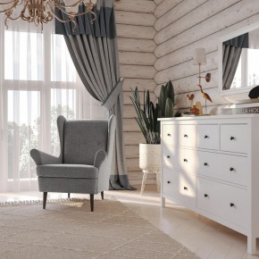 Кресло для отдыха Вало серый, ткань рогожка в Ноябрьске - noyabrsk.mebel24.online | фото 2