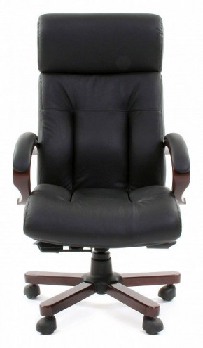 Кресло для руководителя Chairman 421 черный/орех темный, черный в Ноябрьске - noyabrsk.mebel24.online | фото 2